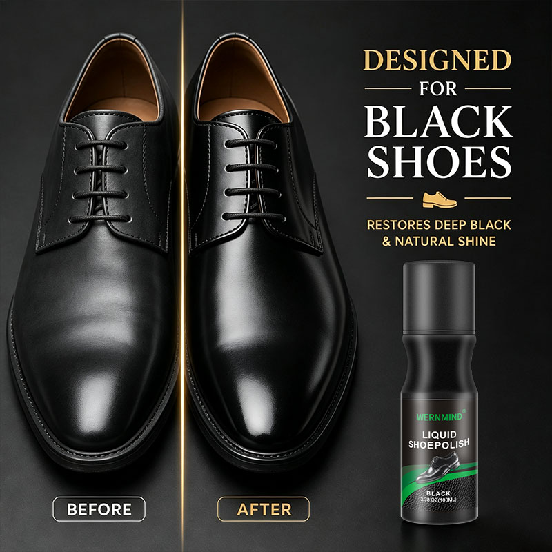 Black Liquid Shoe Polish with  - огляд і ціна Sneaker Care Tips