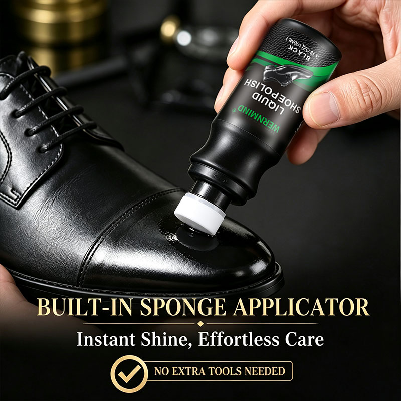 Black Liquid Shoe Polish with  - огляд і ціна Sneaker Care Tips