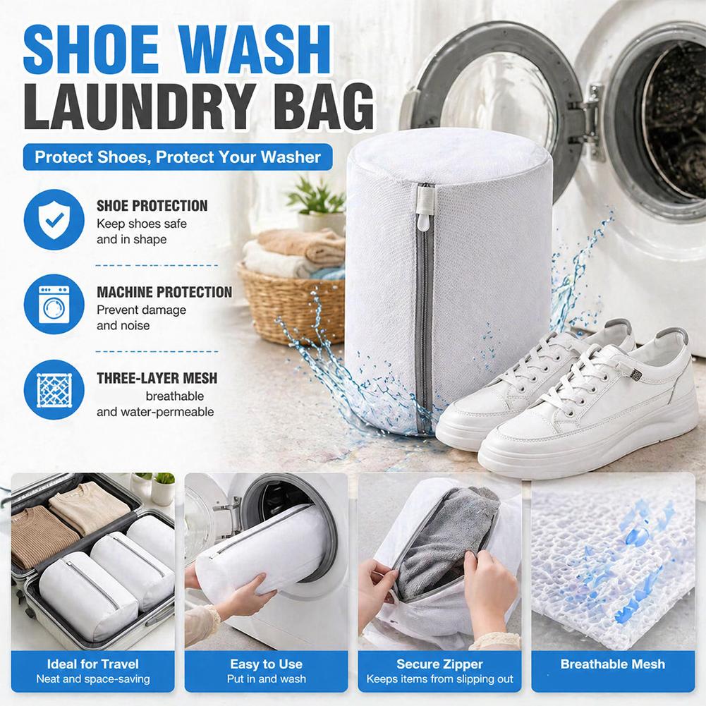 Portable Shoe Wash Laundry Bag - огляд і ціна Sneaker Care Cleaning Kit