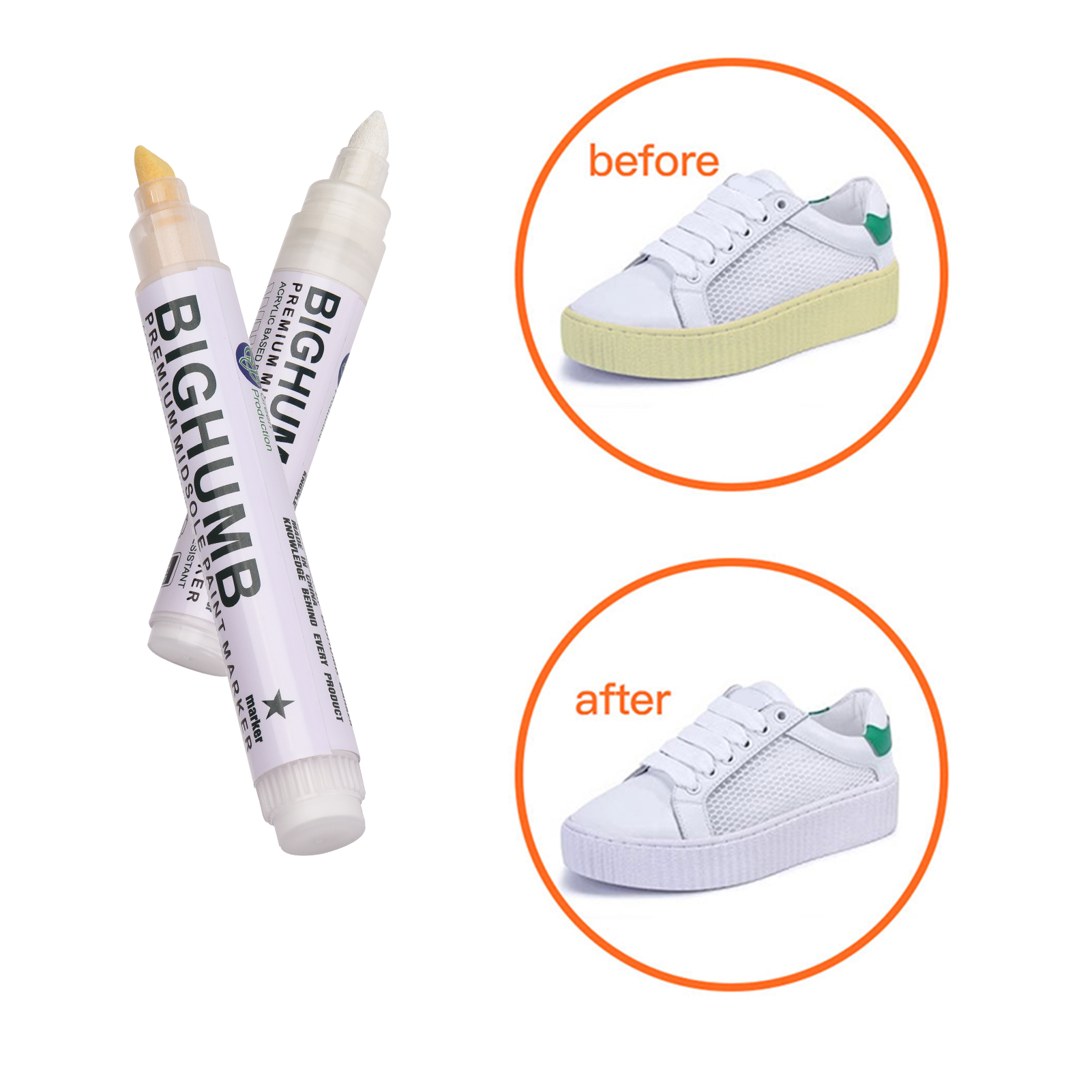 Pen BIGTHUMB Premium Midsole P - огляд і ціна Sneaker Care Cleaning Kit